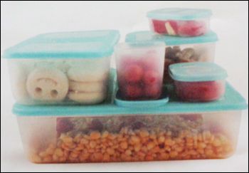 Plastic Food Containers (Refrigerator Safe)