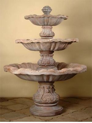 Three-Tier Classic Fountains