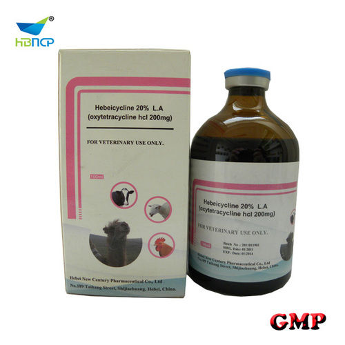 Oxytetracycline Injection 10% For Poultry Antibacterial Drug Pigeon Medicines