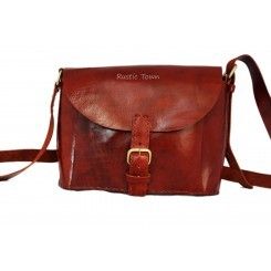 Red Ladies Leather Purses