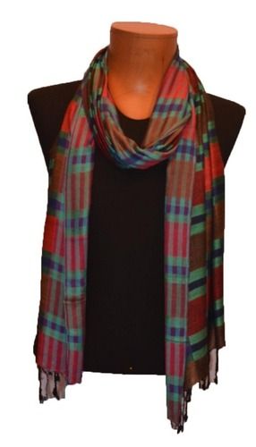 Viscose Check Stole