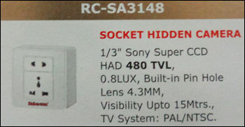 Socket Hidden Cameras (RC-SA3148)