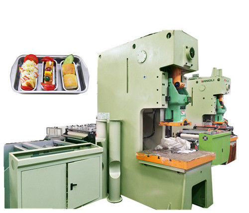 Aluminum Foil Container Machine For 450 750ML