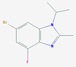 6-bromo-4-fluoro-1-isopropyl-2-methyl-1h-benzo[d]imidazole