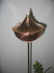 Antique Garden Oil Lamp