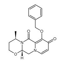 (4R,12aS)-7-(benzyloxy)-4-Methyl-3,4-dihydro-2H-[1,3]oxazino[3,2-d]pyrido[1,2-a]pyrazine-6,8(12H,12aH)-dione