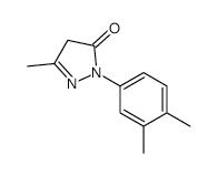 3H-Pyrazol-3-one,2-(3,4-dimethylphenyl)-2,4-dihydro-5-methyl-