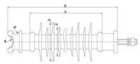 Composite Line Post Insulator