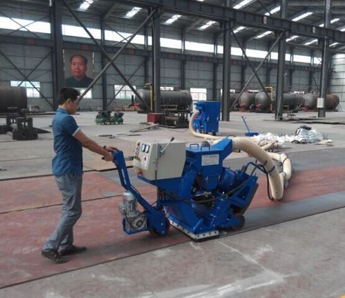 Movable Shot Blasting Machine For Steel Plate Rust Removing