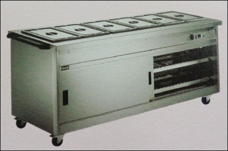 Cold Bain Marie With Tray Slide