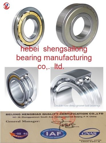 Double Row Deep Groove Ball Bearing - Superior Radial and Axial Load Capacity | Optimized for Transmission, Motors, and Machinery Applications