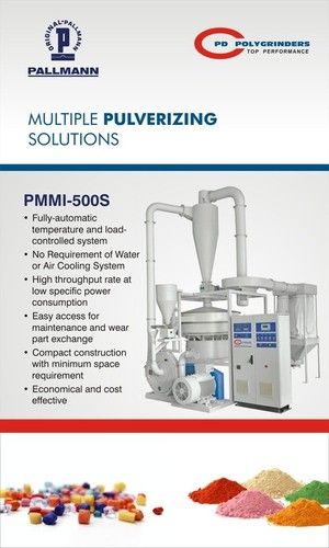 Plastic Pulverizer - Premium Quality Design, Advanced Technology for Efficient Pulverizing