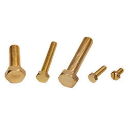 Brass Bolts - High Grade Brass, Precision Machined for Superior Strength and Durability