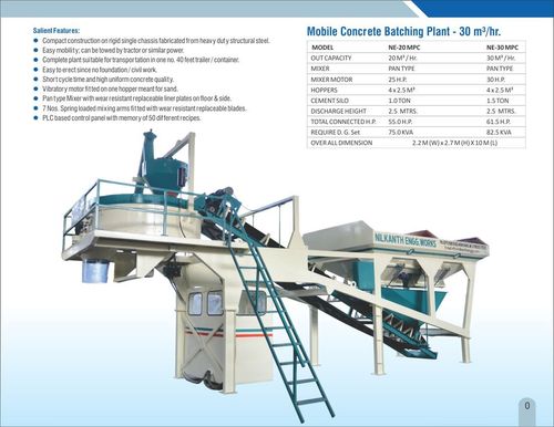 mobile concrete batching plant