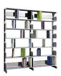 Double Sided Library Shelving