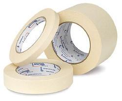 Plain White Adhesive Paper Tape Roll With High Adhesion Strength