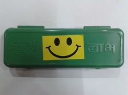 Plastic Pencil Boxes - Durable Polypropylene Material, Compact Design , Ideal for Long-Lasting Use