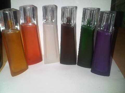 glass bottles