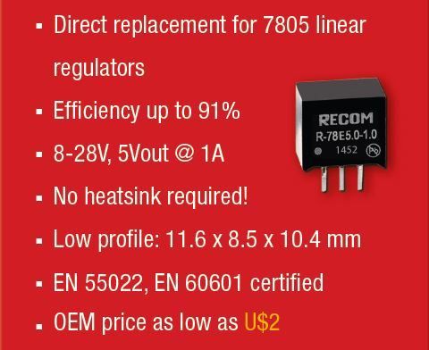 Recom Switching Regulator