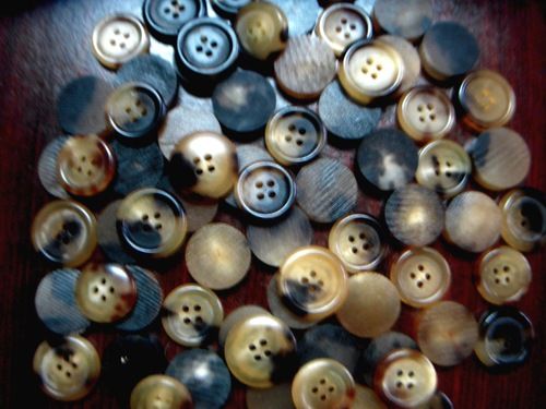 Cow Horn Buttons - Premium Quality, Customized Design Options | Crafted with Precision using Advanced Korean Machinery