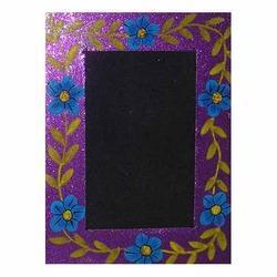 Designer Hand Painted Wooden Photo Frame