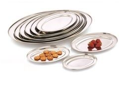 Stainless Steel Oval Platter Tray
