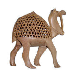 Wooden Jali Camel