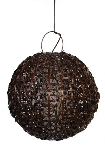 Ball Dark Brown 60 Ceiling Light