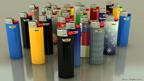 Refillable Big Bic Lighters