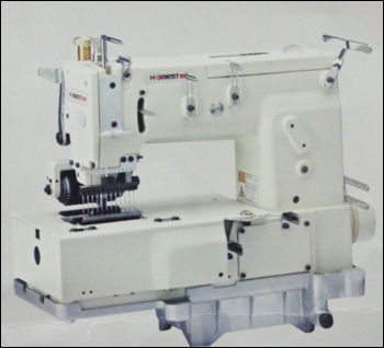 12 Needle Flat Bed Double Chain Stitch Sewing Machine (HB 1412P)