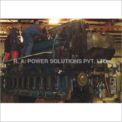 Blue Industrial Marin Diesel Engine Repairs And Maintenance Services