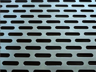 Slotted Hole Stainless Steel Perforated Sheets