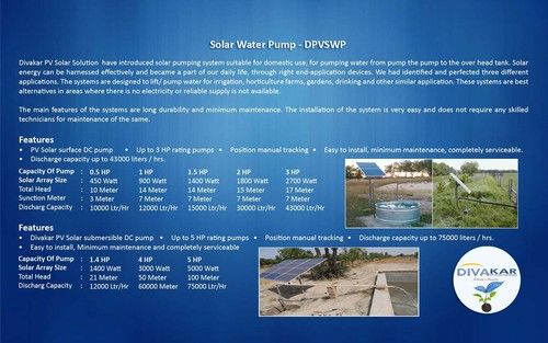 Solar Water Pump