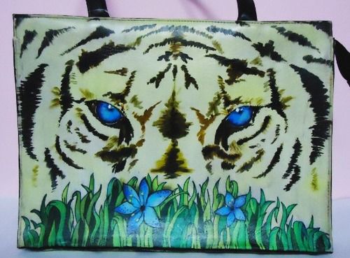 Hand Painted Leather Bags