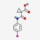 1- (4-फ्लोरोफेनिल कार्बामॉयल) साइक्लोप्रोपेन कार्बोक्जिलिक एसिड