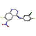 3-Chloro-4-fluorophenyl)(7-fluoro-6-nitroquinazolin-4-yl)amine