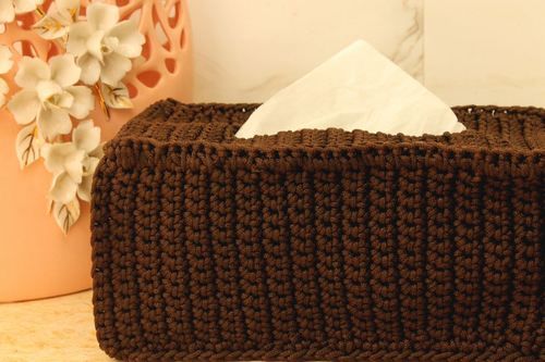 Crochet Tissue Box Cover