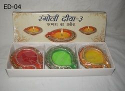 Rangoli Diyas