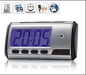 Spy Digital Table Clock Camera