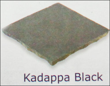 Kadappa Black Limestone - High Compressive Strength, Durable Finish for Interior & Exterior Flooring