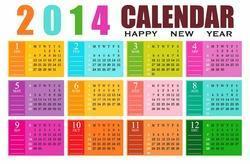 New Year Calendar