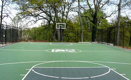 Outdoor Basketball Court