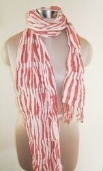 Viscose Scarf With Lycra