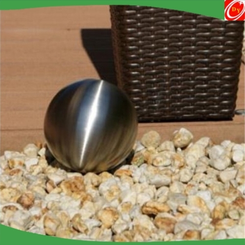 Decoration Brushed Stainless Steel Balls - SS304/SS316L, 19mm-1000mm, Mirror/Matte Polish | Welded, Clamped, Durable, Weatherproof, Decorative