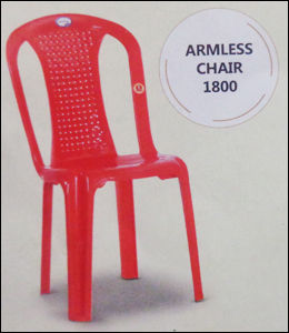 Plastic Armless Chair 1800