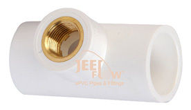 UPVC Brass Reduce Tee