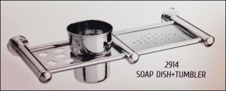 Soap Dish With Tumbler Holder (2914)