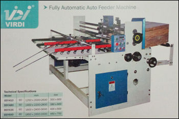 Fully Automatic Auto Feeder Machine Gender: Women