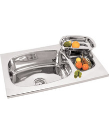 Single Sink With Vegetable Bowl