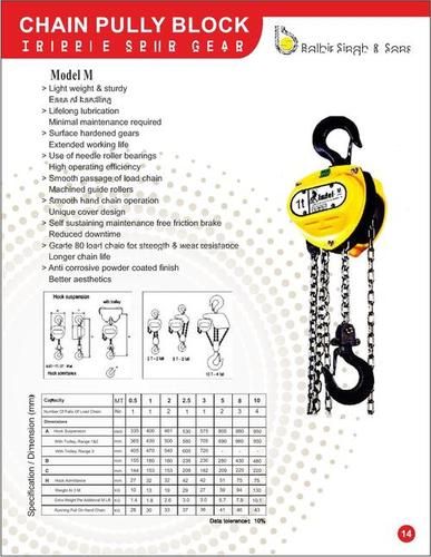 Chain Pulley Blocks